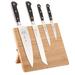 Mercer Cutlery Renaissance 5 Piece Knife Set High Carbon Stainless Steel in Black/Gray | 8.5 H x 9.5 W x 0.75 D in | Wayfair M21970BM