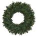 Gracie Oaks Multi Pine 30" PVC Wreath Traditional Faux in Green | 30 H x 30 W x 7 D in | Wayfair GRKS1010 38277547