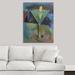 Bay Isle Home™ Wireman Sour Apple Martini' by Michael Creese Painting Print, Glass in White | 48 H x 36 W x 1.5 D in | Wayfair