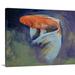 Bay Isle Home™ Wireman Koi Fish Painting' by Michael Creese Painting Print in White | 36 H x 48 W x 1.5 D in | Wayfair