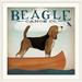 Great Big Canvas 'Beagle Canoe Co' by Ryan Fowler Vintage Advertisement | 20 H x 20 W x 1 D in | Wayfair 2036727_21_12x12