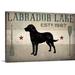 Great Big Canvas 'Labrador Lake' by Ryan Fowler Vintage Advertisement | 20 H x 1.25 D in | Wayfair 2293609_1_30x20