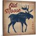 Millwood Pines 'Old Moose Trading Co.Tan' by Ryan Fowler Vintage Advertisement | 8 H x 8 W x 1.5 D in | Wayfair EF2AECFE8C1D4C3FA37947DFFBCEACCC