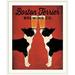 Great Big Canvas 'Boston Terrier Brewing Co' by Ryan Fowler Vintage Advertisement Metal in Brown | 38 H x 32 W x 1 D in | Wayfair 2003417_21_24x30
