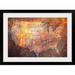 Williston Forge 'Map of USA' by Deschamps Graphic Art Print | 44 W x 1 D in | Wayfair A0D216C05CC346578CEA8EE3EFD9D904