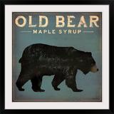 Millwood Pines 'Old Bear' by Ryan Fowler Vintage Advertisement | 28 H x 28 W x 1 D in | Wayfair 0400A26E8D414CA19B162606822E803A