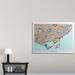 Ebern Designs Francy 'Toronto Street Map' by Abarca Graphic Art Print in White | 36 H x 48 W x 1.5 D in | Wayfair CD0535DBC11C40F699CA8B8572C5C14A