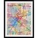 Ebern Designs 'Houston Texas City Street Map' by Francy Graphic Art Print Metal | 32 H x 26 W x 1 D in | Wayfair CBA69FE9B52648BA9DECF2D2F589B77C