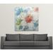 August Grove® 'Summer Bloom III' by Lisa Audit Painting Print | 48 H x 48 W x 1.5 D in | Wayfair 280101DE97AE417E89EB7FFF83C78EC9