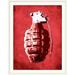 Williston Forge 'Hand Grenade' by Michael Tompsett Graphic Art Print | 24 H x 20 W x 1 D in | Wayfair FFD69926C8A345408DE2EBCD00321E90