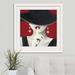 Mercer41 'Haute Chapeau Rouge I' by Marco Fabiano Painting Print Paper/Metal | 32 H x 32 W x 1 D in | Wayfair 7B7DF8E3691A4C85B6FDE6423FBD496D