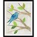 Winston Porter 'Birds in Spring I' Courtney Prahl Graphic Art Print in Green | 28 H x 24 W x 1 D in | Wayfair AB11573BF33948CBABE51EFA56D4AE52