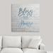 Gracie Oaks 'Bless This House - Sentiment' Textual Art | 48 H x 48 W x 1.5 D in | Wayfair 45751C53025A45488E3C93DD8A426A34