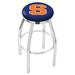 Holland Bar Stool NCAA 36" Swivel Bar Stool Upholstered/Metal in Gray | 36 H x 19 W x 19 D in | Wayfair L8C2C36Syrcse