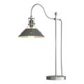 Hubbardton Forge Henry 27" Arched Table Lamp Metal in Gray | 27.1 H x 9.2 W x 20.4 D in | Wayfair 272840-SKT-82-82