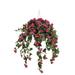 House of Hampton® Faux Bougainvillea Trailing Hanging Flowering Plant in Planter Metal | 40 H x 18 W x 18 D in | Wayfair