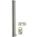 idh by St. Simons Solid Brass Surface Bolt in Gray | 8 H x 0.6 W x 2 D in | Wayfair 11066-26D