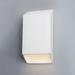 Wade Logan® Caeli 1-Light LED Wall Sconce Ceramic in White/Yellow | 14 H x 7 W x 3.75 D in | Wayfair 2020122DD1D2490ABD4574CA7943CA7F