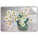 Cates Daisy Still Life Removable Wall Decal Vinyl Laurel Foundry Modern Farmhouse® | 16" H x 24" W x 0.1" D | Wayfair