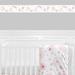 Sweet Jojo Designs Watercolor Floral 15' L x 6" W Smooth Wallpaper Border Paper in Pink | Wayfair Border-WatercolorFloral-PK-GY