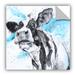 ArtWall Cow 48 Wall Decal Canvas/Fabric in White | 36 H x 36 W in | Wayfair 0cha057a3636p