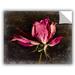 Ebern Designs Sia Aryai Red Rose Removable Wall Decal Vinyl in Black/Green/Red | 8 H x 10 W in | Wayfair 1AE8A9811E134FFEA030386CB0B3A136