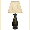 JB Hirsch Home Decor 34" Table Lamp Porcelain in Black | 34 H x 18 W x 18 D in | Wayfair JB15431E18L