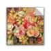 Charlton Home® Pierre Renoir Roses, 1915 Removable Wall Decal Vinyl in Red/Yellow | 14 H x 14 W in | Wayfair 8A769D633BC44217A5BBFEB32FF0FE83