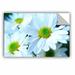 Gracie Oaks Fresh Daisies by Kathy Yates Photographic Print Removable Wall decal in Green/White | 12 H x 18 W in | Wayfair