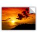 ArtWall Sky' by Dragos Dumitrascu Photographic Print Removable Wall decal in Black/Orange | 12 H x 18 W in | Wayfair 0dum025a1218p