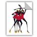 Dakota Fields Shan Kelly Little Red Dress Removable Wall Decal Vinyl in Black | 12 H x 8 W in | Wayfair 41FF84AAE65144B88C1C9F6087EBF47C