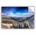 ArtWall Winter Vision' by Dragos Dumitrascu Photographic Print Removable Wall decal in Blue/Gray | 12 H x 18 W in | Wayfair 0dum038a1218p