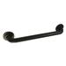 Kingston Brass Manhattan Decorative Grab Bar Metal in Gray | 2.81 H x 16 W in | Wayfair DR414161