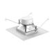Satco 6" Remodel LED Retrofit Recessed Lighting Kit in White | 3.25 H x 7.41 W in | Wayfair S29770