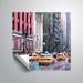 ArtWall New York VI Wall Mural Vinyl in Black/Red | 14 H x 14 W in | Wayfair 6Nov109a2424p