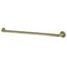 Kingston Brass Sage Grab Bar Metal in Yellow | 2.75 H x 38.75 W x 2.75 D in | Wayfair GDR814362