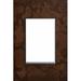 Legrand Hubbardton Forge Adorne® 1-Gang Rocker Wall Plate, Metal | 3.45 H x 5.13 W x 0.35 D in | Wayfair AWM1G3HFBR1