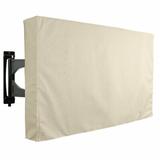 Khomo Gear Universal Weatherproof Protector TV Cover in Black/Brown | 35 H x 54 W x 5 D in | Wayfair GER-1034