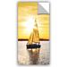 Longshore Tides Chavarria Catalina Sailing Removable Wall Decal Vinyl in Yellow | 48 H x 24 W in | Wayfair 158F32CC92D242BFBFD790096E41484B