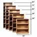 Loon Peak® Mcintosh Standard Bookcase Wood in White/Brown | 36 H x 36 W x 13 D in | Wayfair 0907EF4BA82144CAB64ACE7FB79504E7