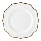 Lenox Contempo Luxe Bone China 9" Dessert Plate Bone China/Ceramic in White/Yellow | Wayfair 869125