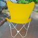 Latitude Run® Rashee Combination Classic Folding Camping Chair Metal in White/Yellow | 42 H x 34 W x 28 D in | Wayfair LTRN1075 27724810
