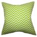 Latitude Run® Bournon Zigzag Bedding Sham 100% Cotton in Green | 20 H x 36 W x 5 D in | Wayfair LTDR3212 40278468