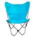 Latitude Run® Rashee Combination Classic Folding Camping Chair Metal in Blue/Black | 42 H x 34 W x 28 D in | Wayfair LTRN1075 27724824