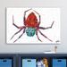 Marmont Hill 'Spider Web' Print on Wrapped Canvas Canvas, Solid Wood in Red | 16 H x 24 W in | Wayfair MH-ECARL-96-C-24