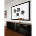 Marmont Hill 'Piranhas' Framed Painting Print Paper in Black/White | 20 H x 30 W x 1.5 D in | Wayfair MH-ANDCLA-107-BFP-30