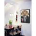 Marmont Hill 'Le Bourgeois' Framed Painting Print Paper in White | 36 H x 24 W x 1.5 D in | Wayfair MH-JULFRM-62-NBFP-36