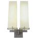 Meyda Lighting Touro 2-Light Armed Scone Glass in Black/Brown/Gray | 33.75 H x 18 W x 5.75 D in | Wayfair 136778