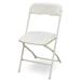 McCourt Manufacturing Series 5 Folding Chair Plastic/Resin/Metal in White | 38.5 H x 17.75 W x 18 D in | Wayfair 21050