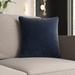 Mercury Row® Throw Pillow Cover & Insert Polyester/Polyfill blend in Blue | 26 H x 26 W x 7 D in | Wayfair MCRW6752 43867385